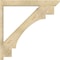 Ekena Millwork Merced Slat Rough Sawn Outlooker, Douglas Fir, 6"W x 42"D x 42"H OUT06X42X42MRC06RDF - alternate 4